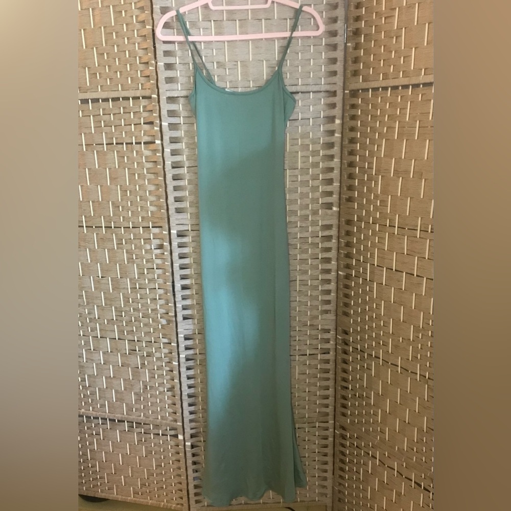 Bodycon Maxi Dress Green